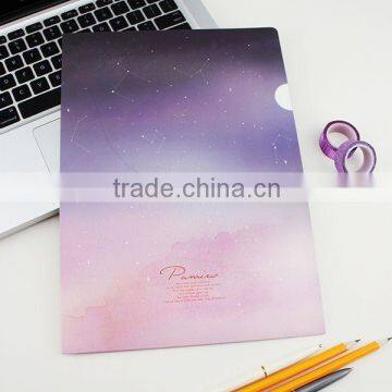 XG-5006 design paper file folder manila paper file folder a4 transparent file folder