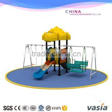 Children swing and slide/outdoor garden swing and slide/preschool slide and swing series