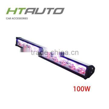 HTAUTO 100 W 11200LM Made In China Led Light Bar Offroad Vehicles Light Bar Led E-Marked Driving Light Bar