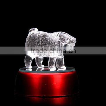 New Custom Design Pig Figurine Make Glass Figurines for Home Decration photo-2