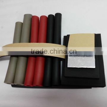 XIAMEN trump thermal insulation material rubber foam pipe for refrigeration parts