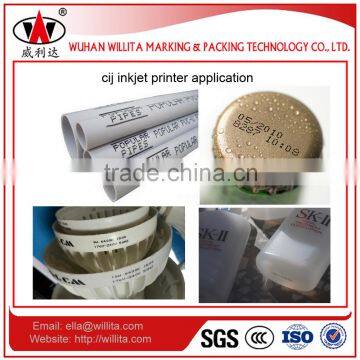 HDPE / PET / Glass Bottle Date Time Batch Code Continuous Ink Jet Printer photo-3