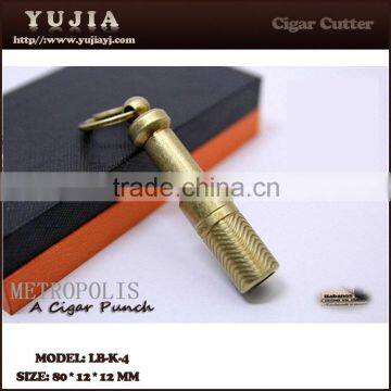 Yujia Copper Cigar twist punch wholesale Cigar opener Cigar cutter with gift box