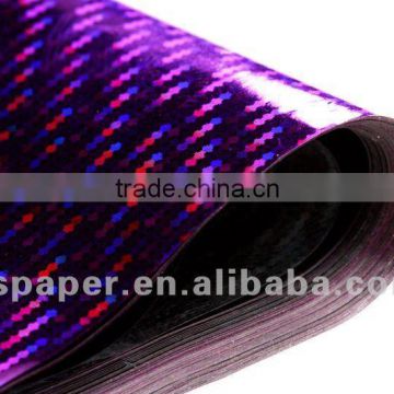 good quality factory price transparent holographic paper