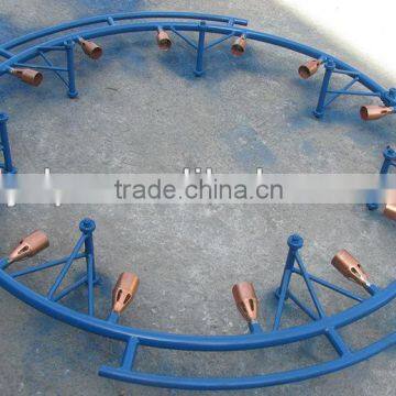 flame heater applied to steel pipe welding