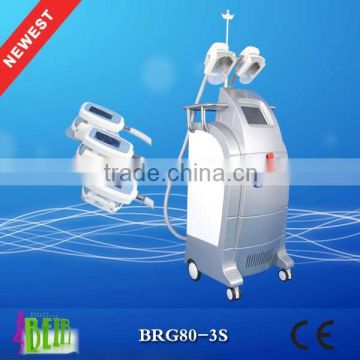 Non-Invasive three Handles Cryoshape cellulite reducer/fat melting machine