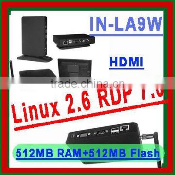 2012 new arrival linux 2.6 RDP 7.0 dual core HDMI XRDP thin client with linux with wifi mini pc with linux