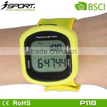 Wristband Calories Pedometer Watch with Back Light Wristband Pedometer W181