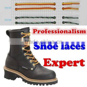 China supplier shoelaces for hiking boots