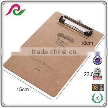 Creative Design A4 Sleeve Clip Handmade Paper Cardboard Tablet File Folder for Business & School photo-4