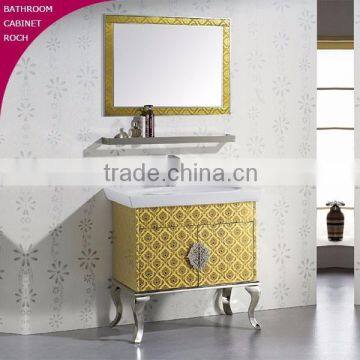 ROCH 711 Newly Design Stainless Steel Bathroom Vanity Modern Single Sink