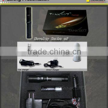 R5 LED 300-Lumen LED Flashlight With Tripod (1*18650)