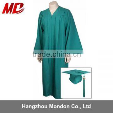 Economy Bachelor Graduation Cap Gown Matte Kelly Green