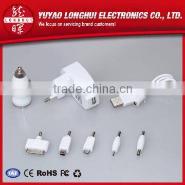 New phone car charger, universal car charger with travel charger and charging cable, mini car charger                        
                                                Quality Choice