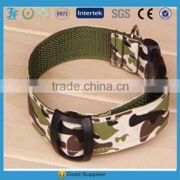 camouflage nylon buckles for dog collars for big dogs