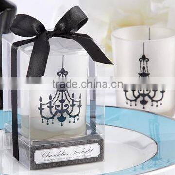 Wedding Chandelier Glass Tea Light Holder