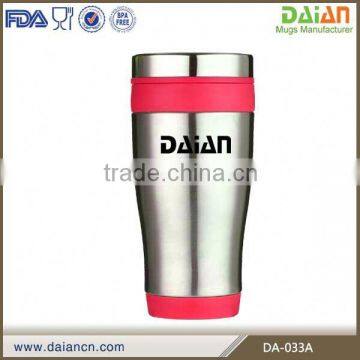 Portable Transparent Vacuum Flask Coffee Pot Thermos