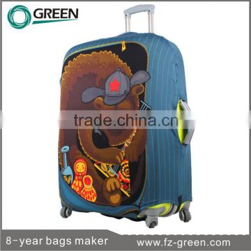 Waterproof expandable luggage cover spandex