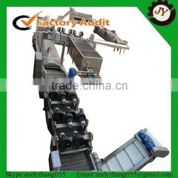 Manufacturer high capacity french fries potato chips production line