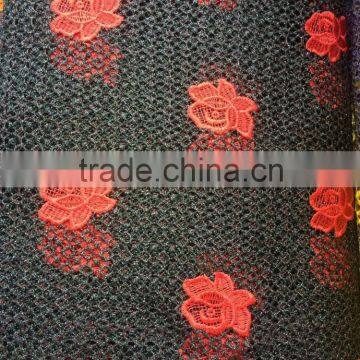 Hot Sell Cord Lace Fabric Digital Printing Fabrics for bridal dressing