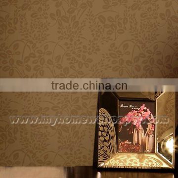 Vinyl wall covering/Indoor wallcovering/3d wall covering/Non woven wallcoverings (130404)