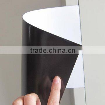 PVC backed rubber magnet