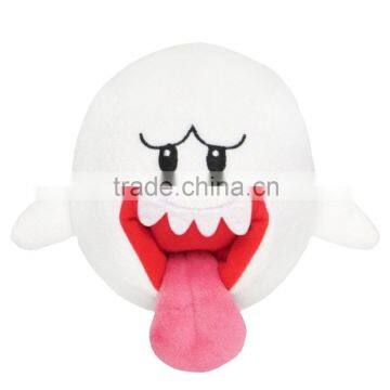 St Halloween decoration ghost boo plush toys round sofa pillow for young youth