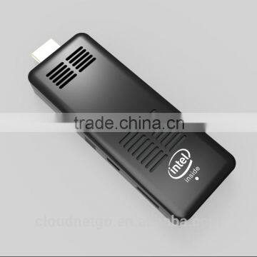 Cloudnetgo 2015 latest Dual OS mini Intel Quad Core Z3735F window mini pc dongle TV dongle windows8.1 Android 4.4 Computer stick