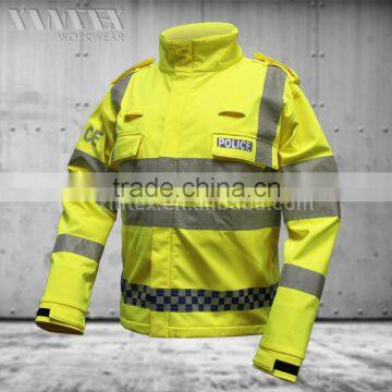 EN471 high visibility workwear softshell Jacket