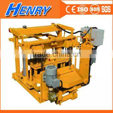 QT40-3A small scale simple egg laying concrete block making machine, little blocks hollow block machine
