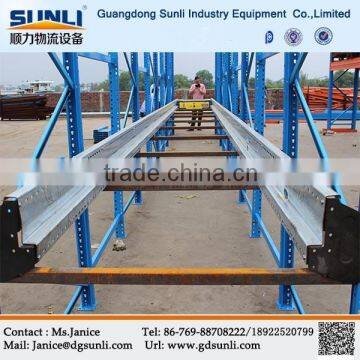 Automatic Remoted Radio Shuttle Racking For Steel Shelf