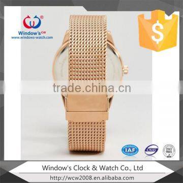 Oem New Design Fashion Girls Stainless Steel Water Resistant Watch photo-3