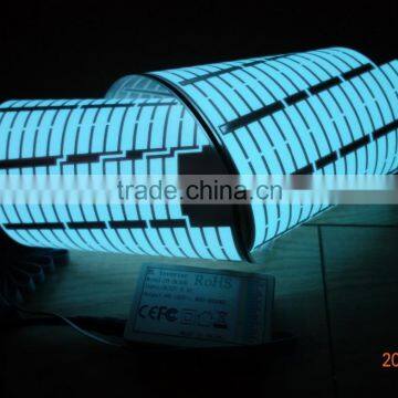 PYL-EL-MU700150 DC12V Car Power EL sound-control car sticker / EL acoustic control car sticker