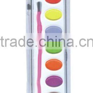 12 Colors Round Shape Water Color Set photo-2