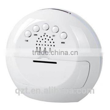 Best Sale QZT Mini H.264 1080p Wifi Hidden Clock Camera for outdoor events