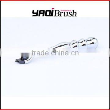 high qulity chrome 3 blade razor handle only