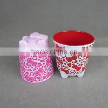 Melamine nice design kids nice cups