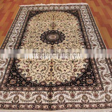 silk carpet persian carpet turkish carpet iranian carpet knotted pure silk carpet