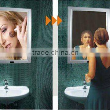 high brightness magic mirror sensor led light box display