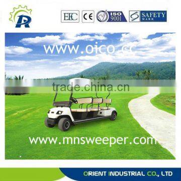 Electric sightseeing new safety golf buggy with two seats four seats