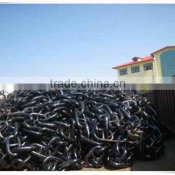 Marine Anchor Chain Black Tarred