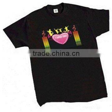 Wholesale 100% contton fashion el t-shirt