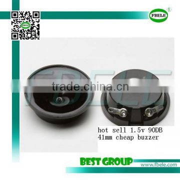 hot sell 1.5v 90DB 41mm cheap buzzer FBUT4113