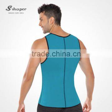 S-SHAPER Men`s Ultra Sweat Vest Chaleco Reversible Sports Sweat Workout Vest Control For Men Gym Sweat Enhancing Waistband photo-2