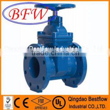 din rising stem gate valve