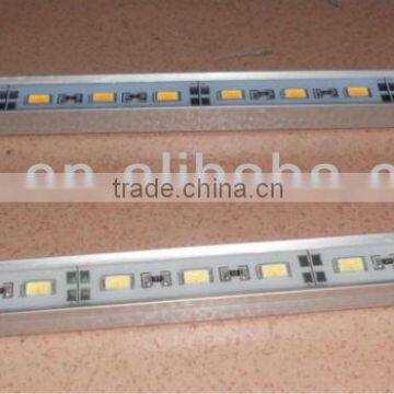 1m long 5630 led rigid bar light;U type,waterproof,DC12V input;60leds per meter;30W