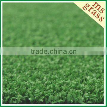 Durable artificial grass for golf practice mat