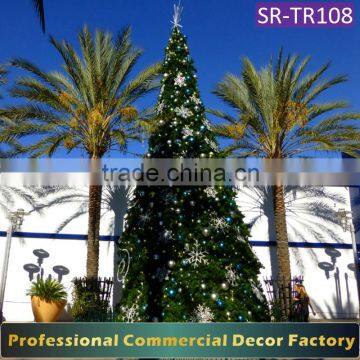 Customize 35ft 38ft 41ft outdoor large giant christmas tree