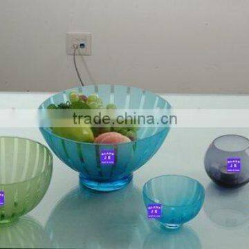 Hot Sale decorative colored glass plate for wedding,home decoration