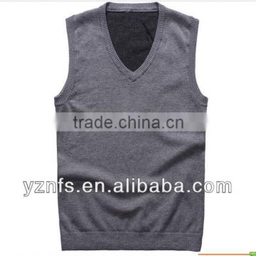 Colorful vest for men clothes new design v-neck wear